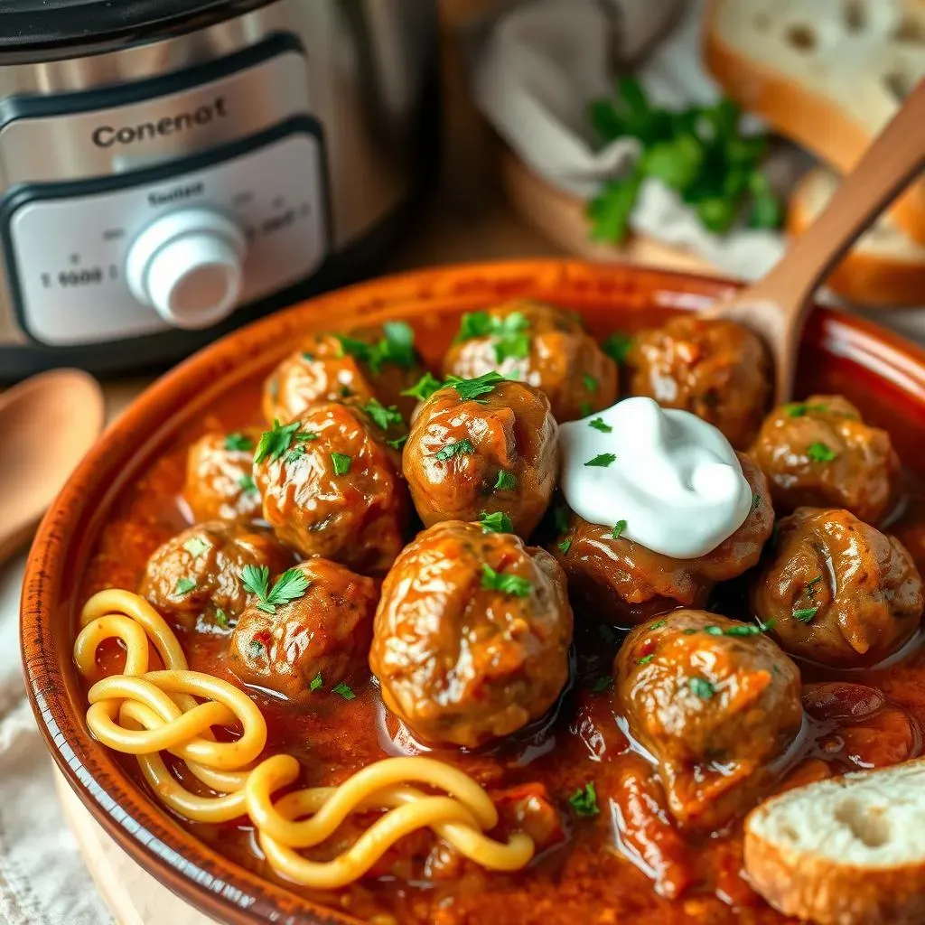 How to Make Delicious Swedish Meatballs in a Crock Pot