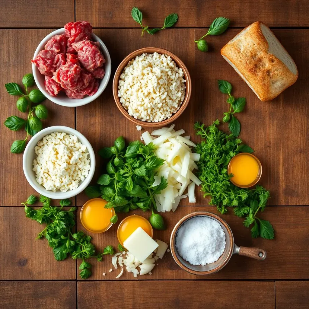 Ingredients for Authentic Italian Meatball Recipe: The Key to Flavor