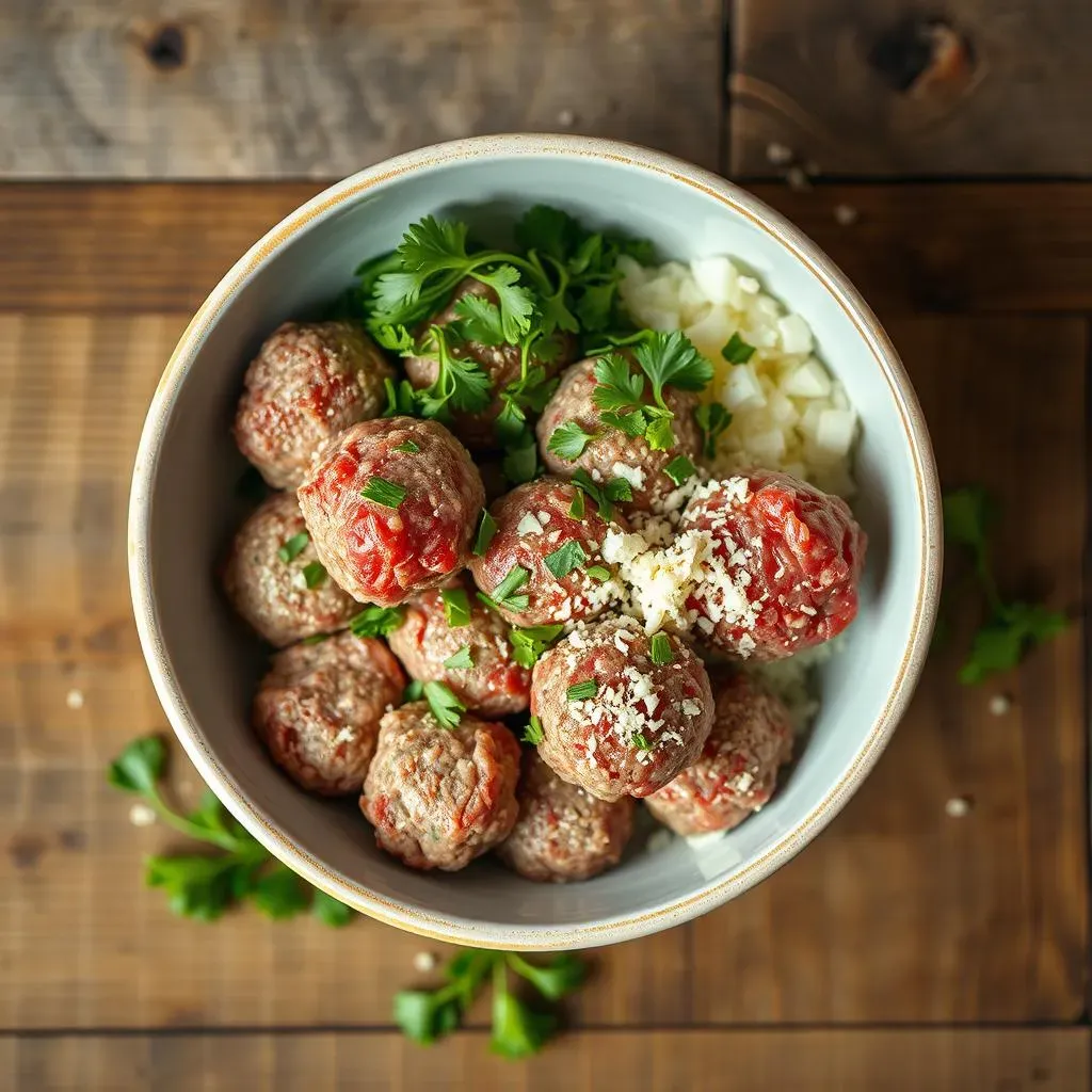 Ingredients for Delicious and Easy Baked Meatballs