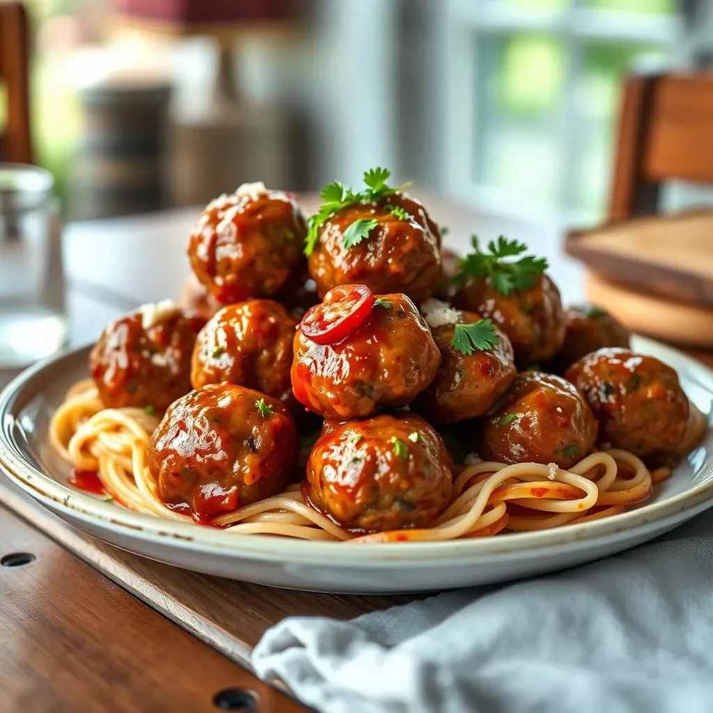 Ingredients for Easy Meatballs (No Breadcrumbs!)