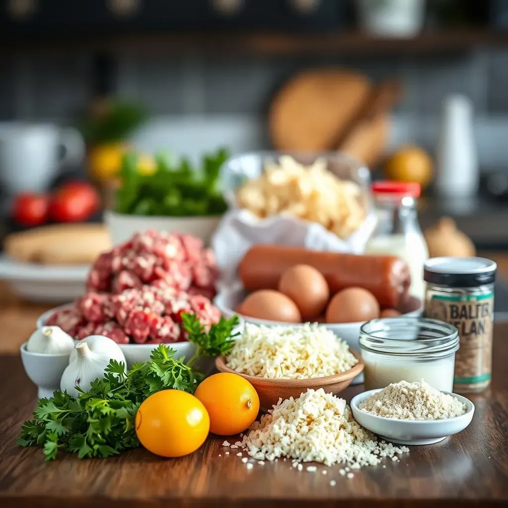 Ingredients for Perfect Homemade Meatballs