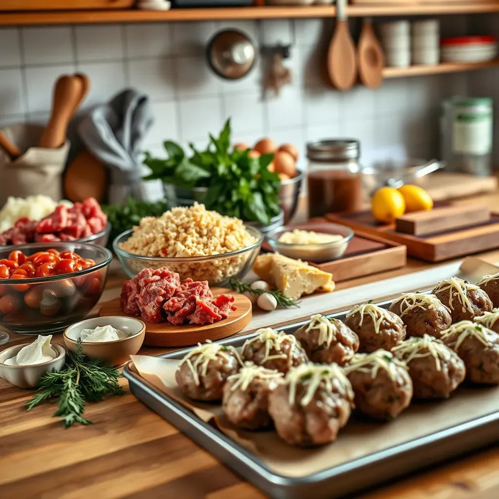 Ingredients for Perfect Homemade Meatballs