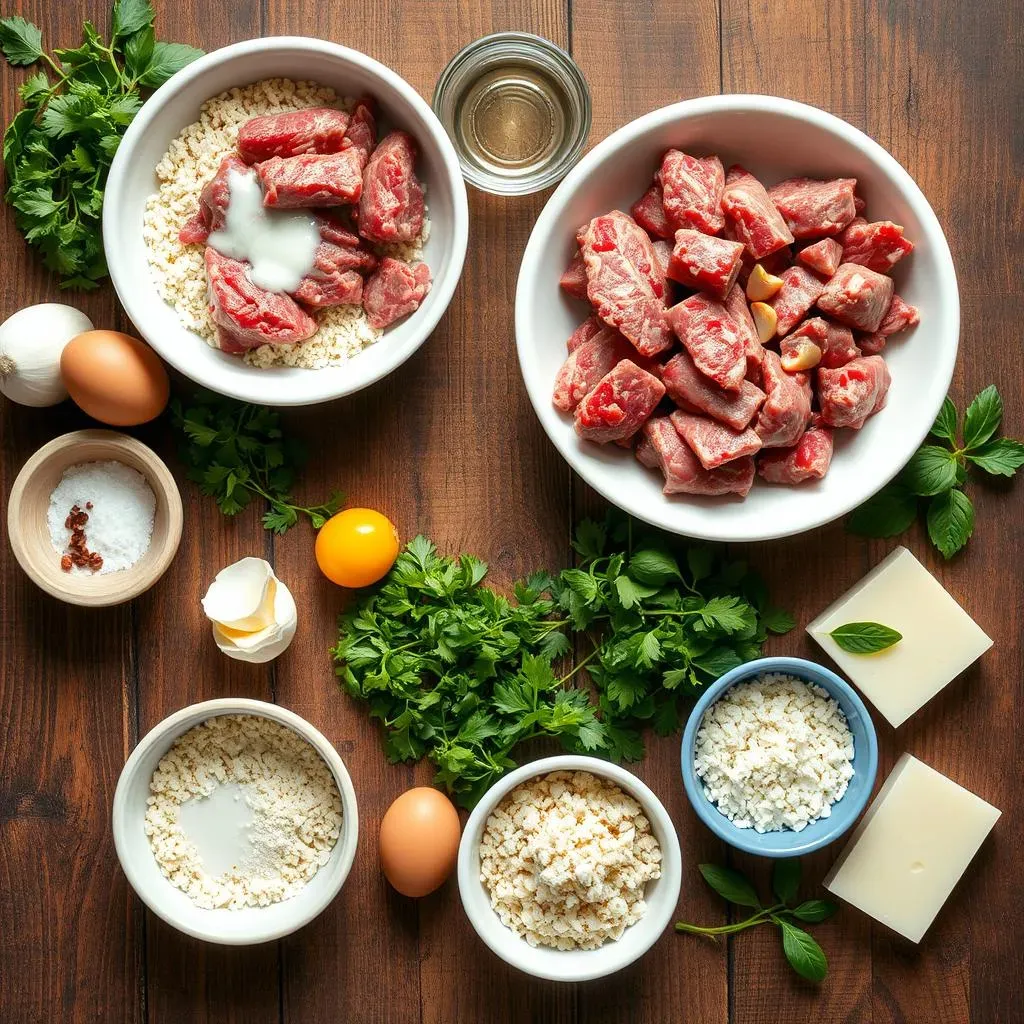 Ingredients for the Perfect Homemade Meatballs Recipe