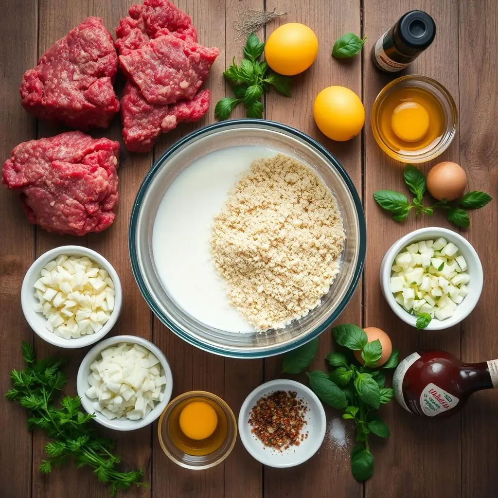 Ingredients for the Perfect Italian Meatballs