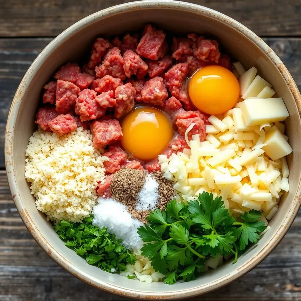 Ingredients for Your 2 Pound Meatballs