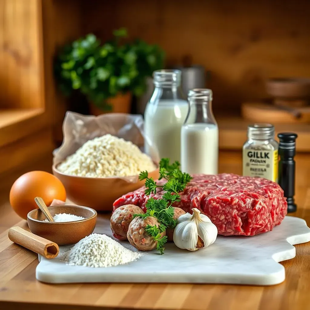 Ingredients for Your Easy Meatball Recipe