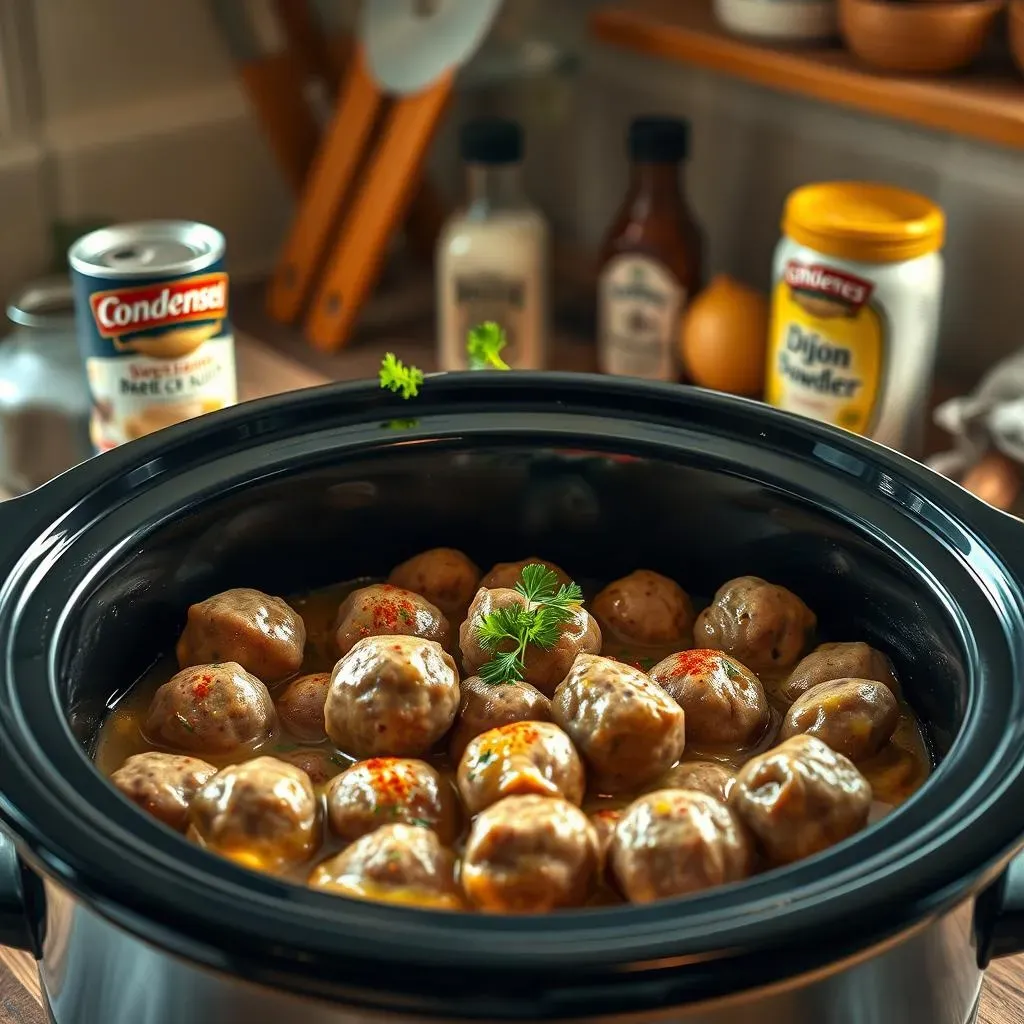 Ingredients for Your Easy Swedish Meatballs Crockpot Recipe