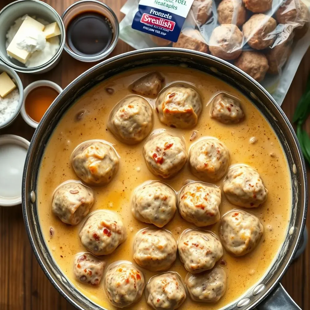 Ingredients for Your Quick Swedish Meatball Dinner