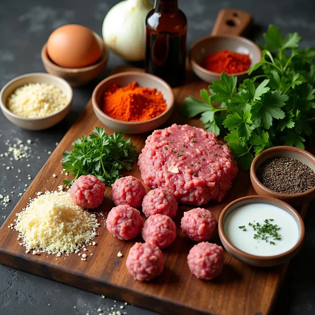 Ingredients You'll Need for the Perfect Spicy Meatballs