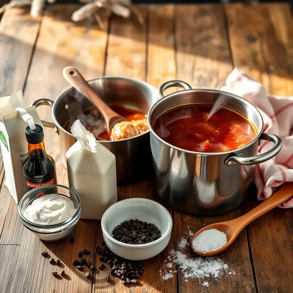 Ingredients You'll Need for This Easy Swedish Meatball Sauce