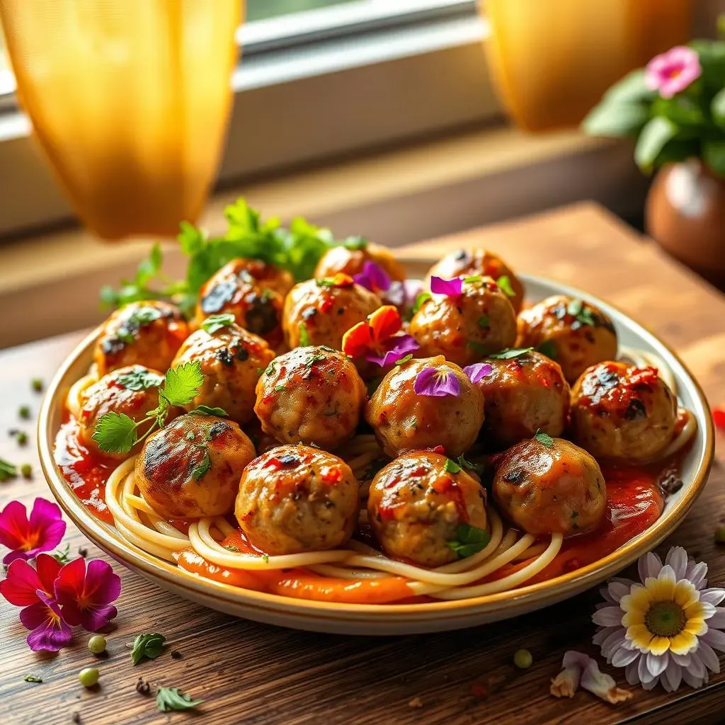 International Flavors with Frozen Chicken Meatballs