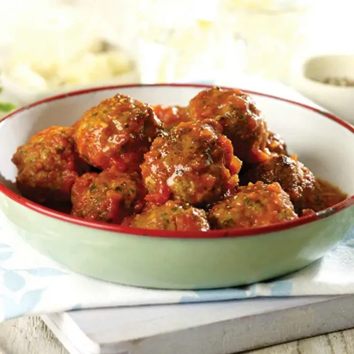 Delicious italian meatball recipe with raisins to try
