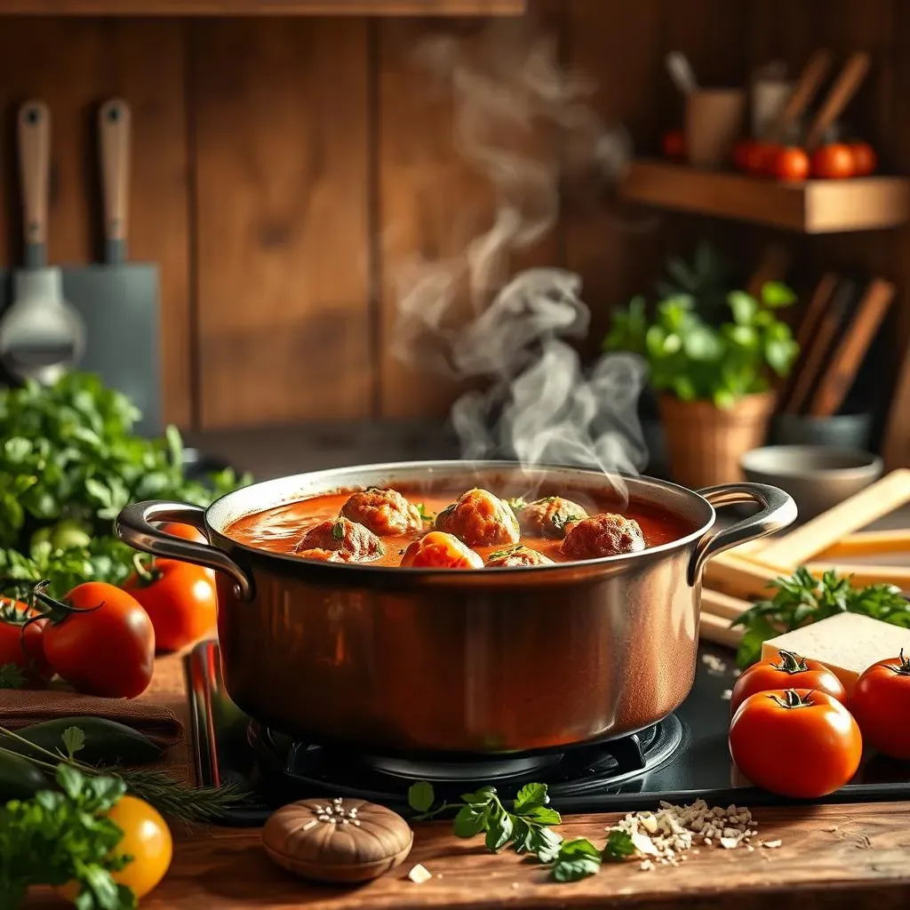 Italian Meatball Soup Recipe: StepbyStep