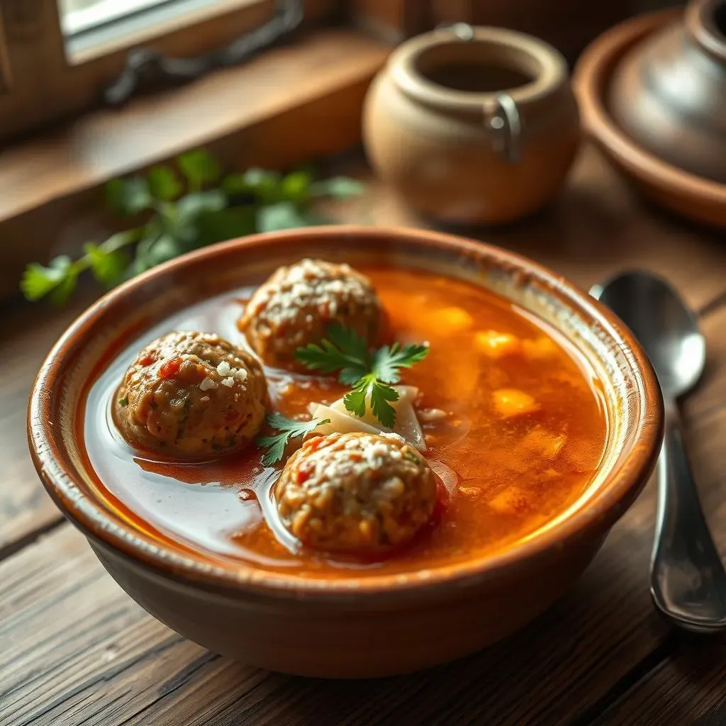 Ultimate Italian Meatball Soup Recipe: Easy & Delicious!