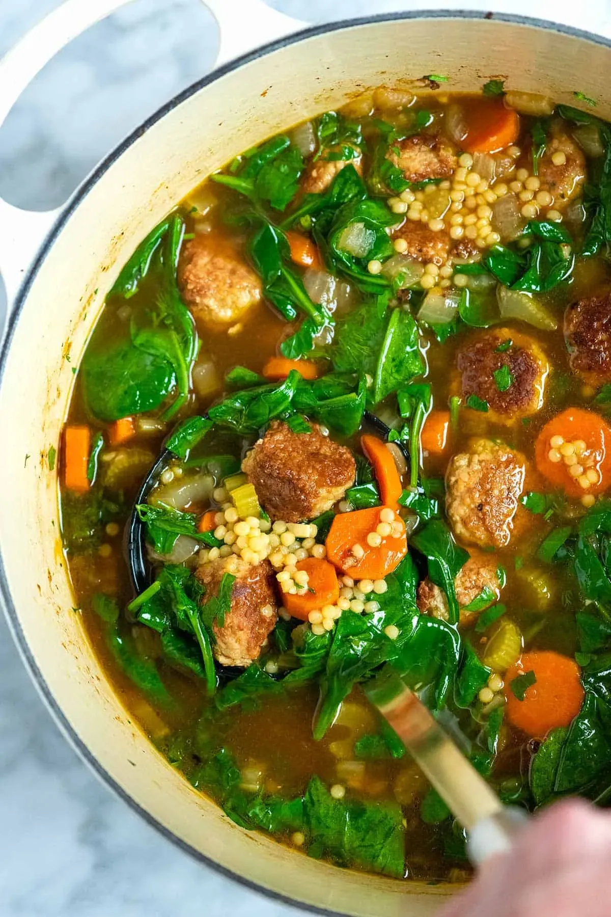 Authentic italian wedding soup recipe with meatballs: A Classic