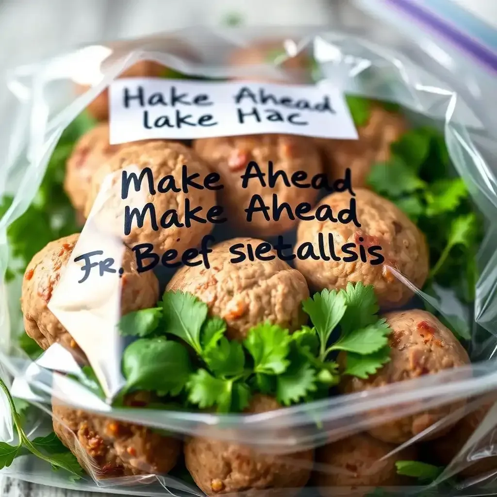 Make Ahead Beef Meatballs The Ultimate Freezer Meal Prep