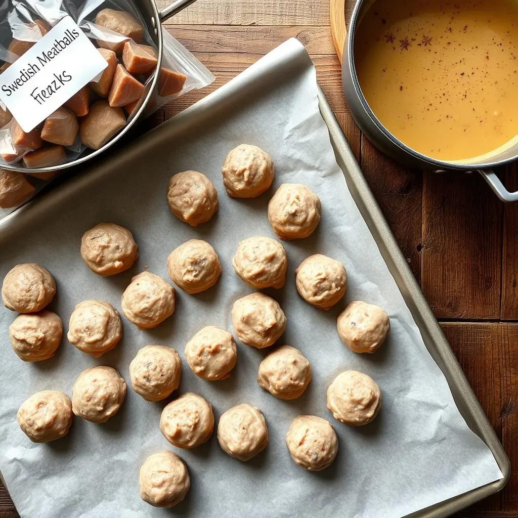 MakeAhead Tips and Nutritional Information for Easy Swedish Meatballs