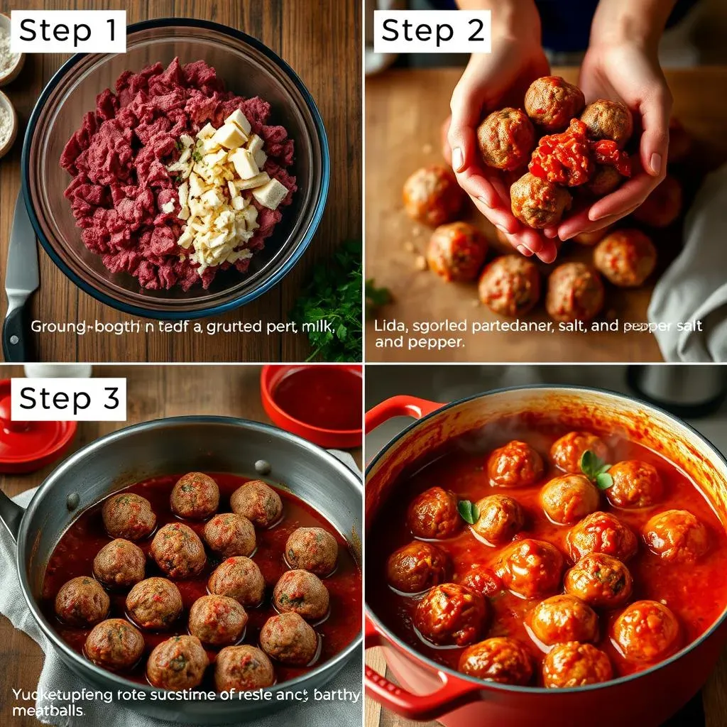 Making Lidia's Meatballs: A StepbyStep Guide