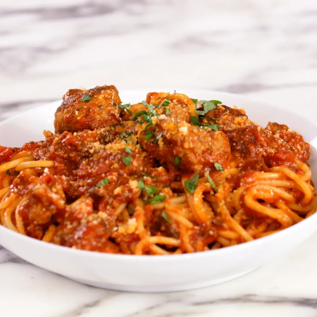 Making Rao's Spaghetti and Meatballs Recipe at Home