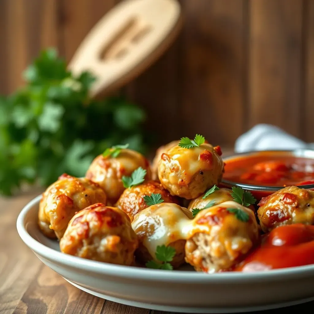 Making the Perfect Cheesy Chicken Meatballs