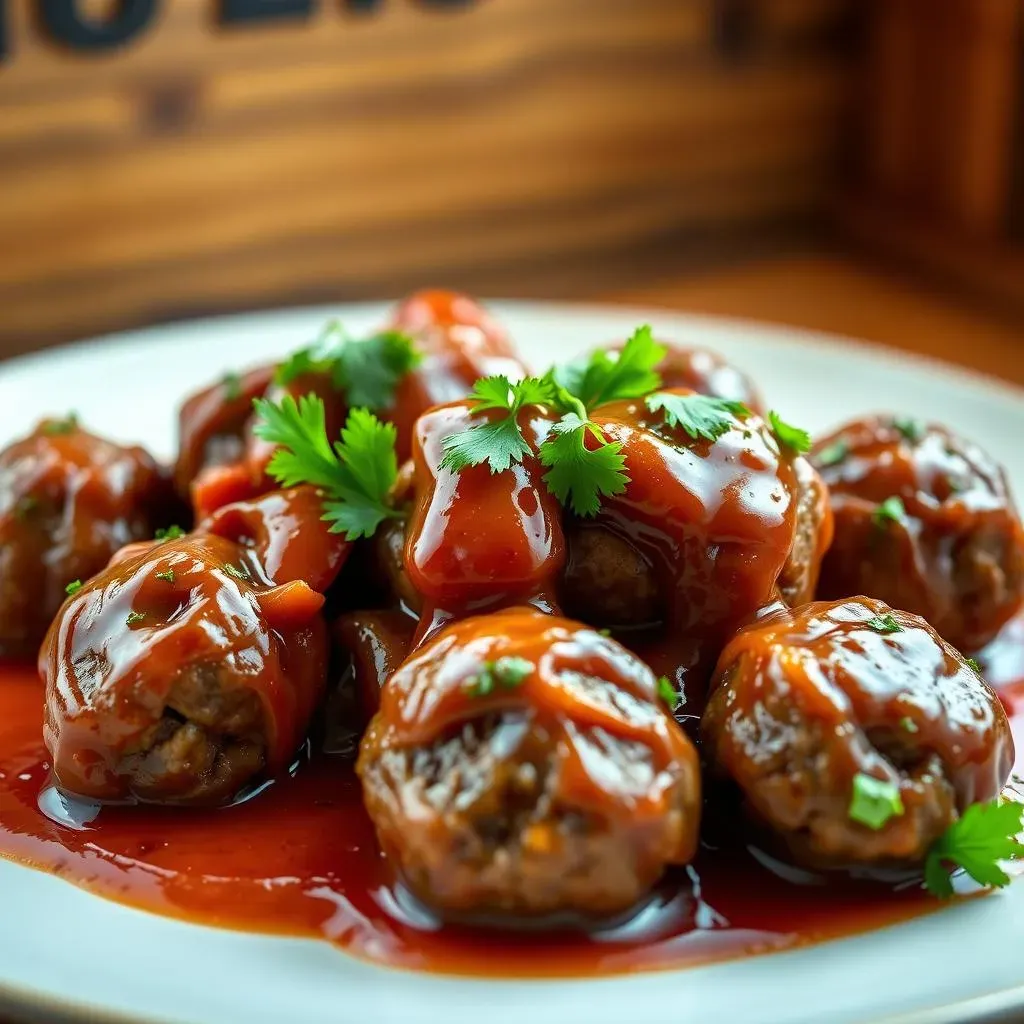 Making the Simplest Sweet & Sour Meatballs