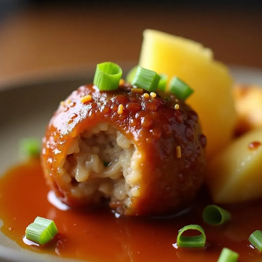 Making Your Easy Hawaiian Meatballs: StepbyStep