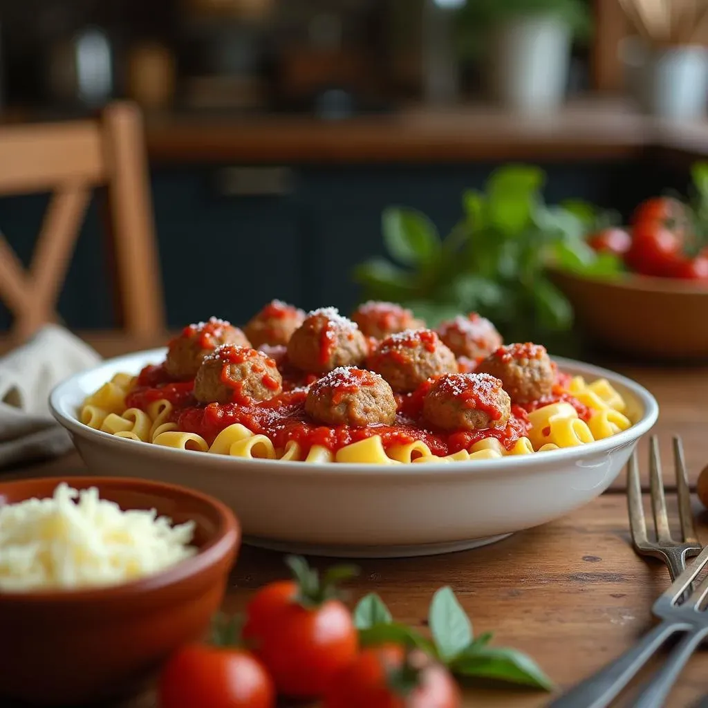 Making Your Own 4 Ingredient Meatball Casserole