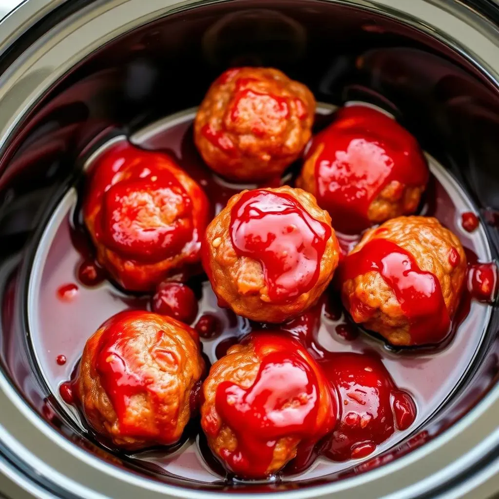 Making Your Own Easy Cranberry Meatballs