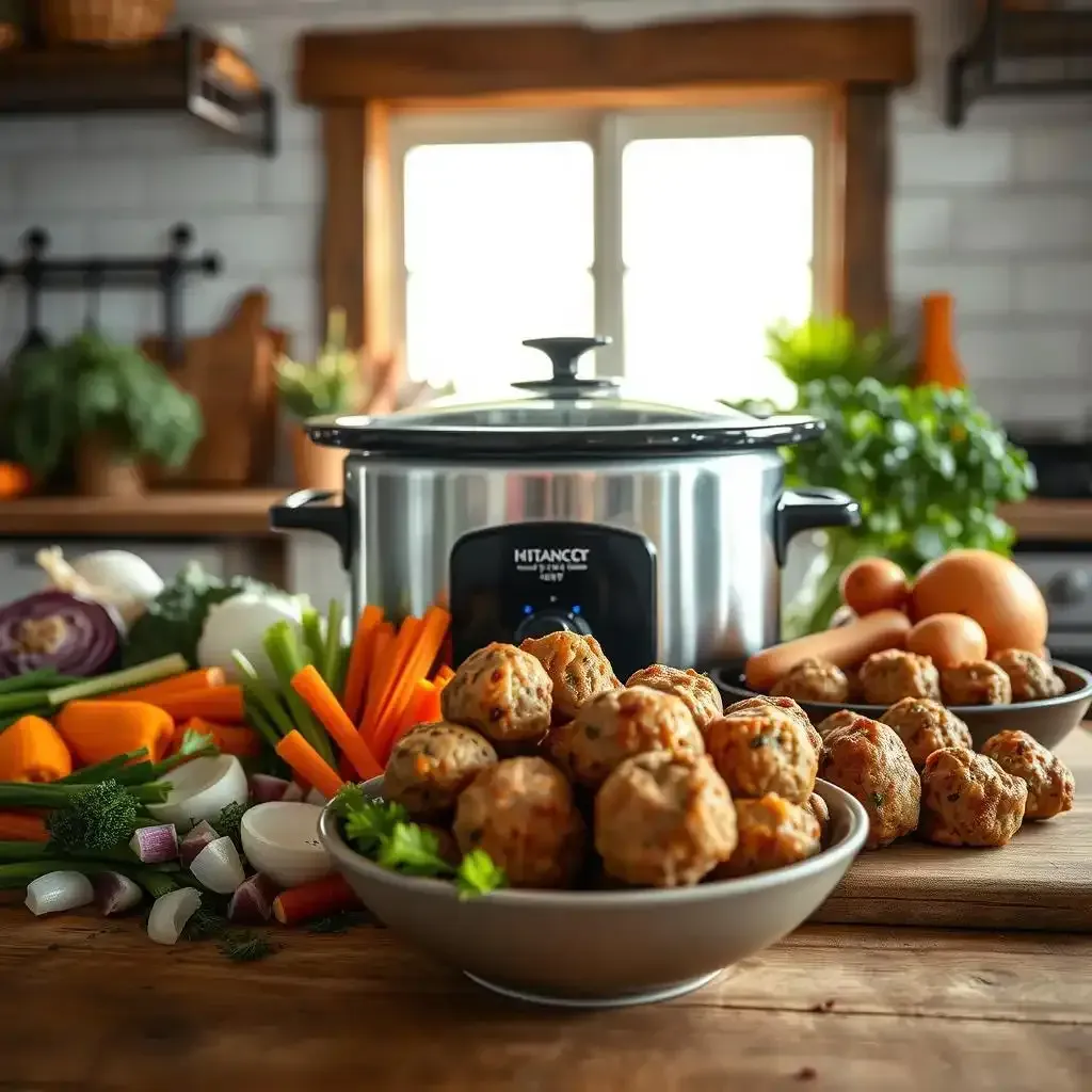 Mastering The Art Of Slow Cooker Meatballs And Vegetables A Stepbystep Guide