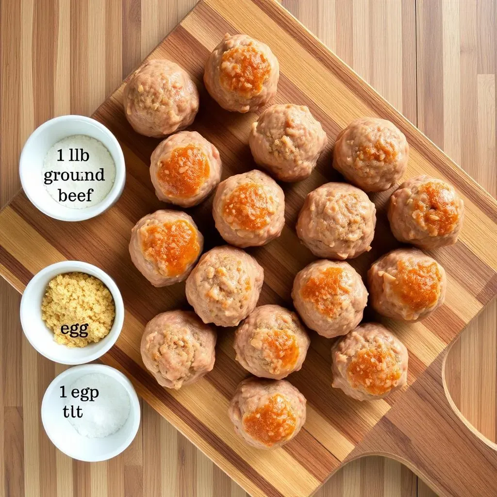 Mastering the Basic Ratio for Homemade Meatballs with 1 lb Ground Beef