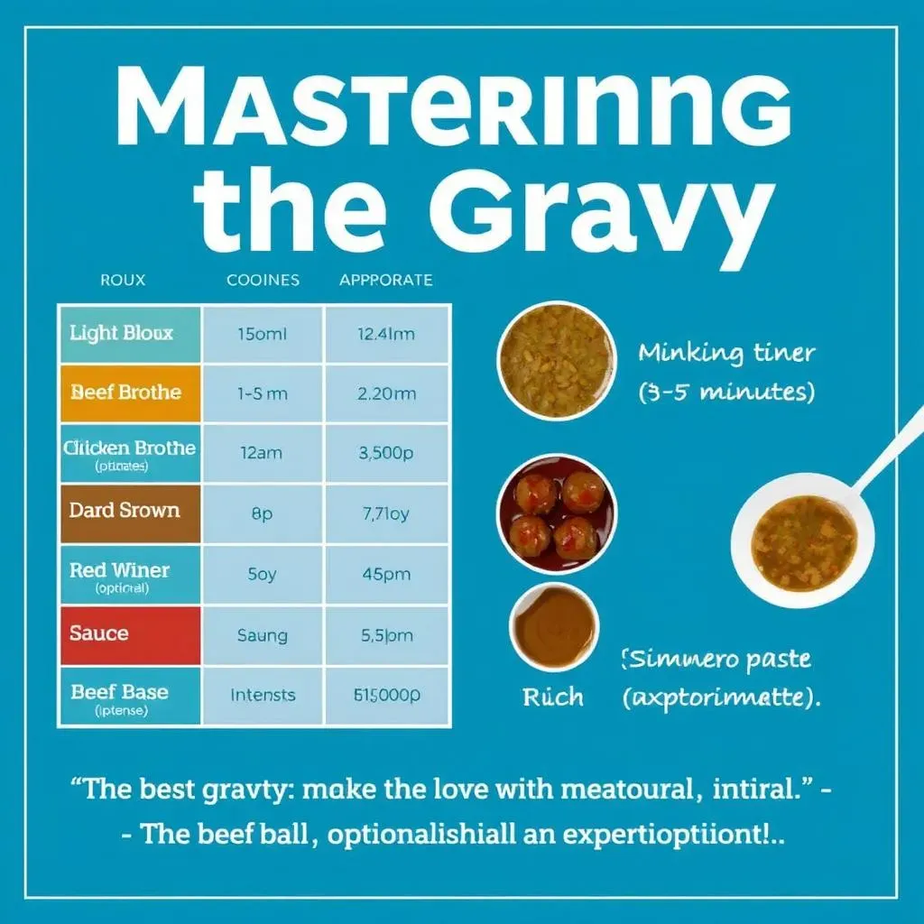 Mastering the Gravy: From Roux to Richness in Your Beef Meatball and Gravy Recipe