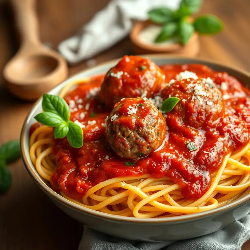 Mastering the Sauce: From Simple Marinara to Gourmet Creations for your Beef Meatball Spaghetti