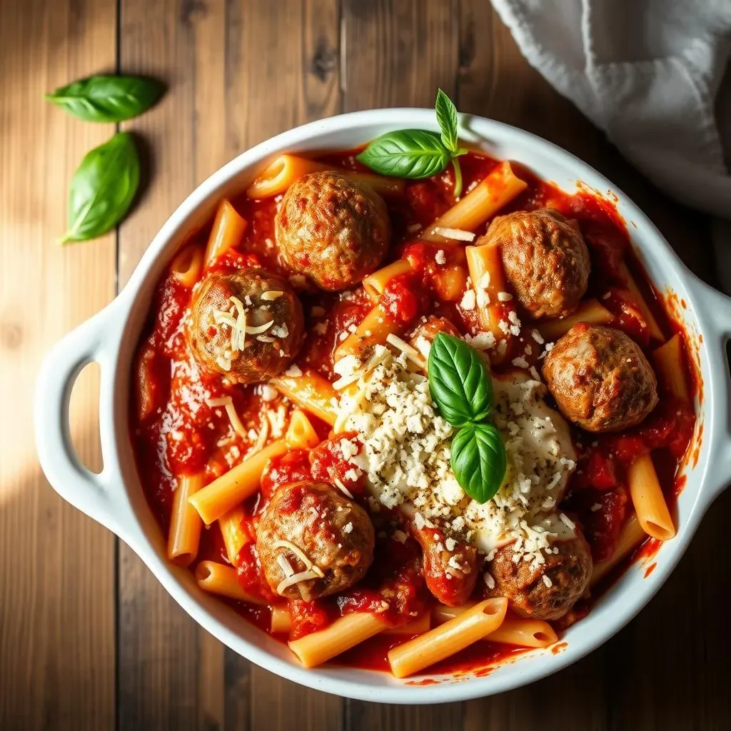 Ultimate Meatball Baked Ziti Recipe: Comfort Food Masterclass