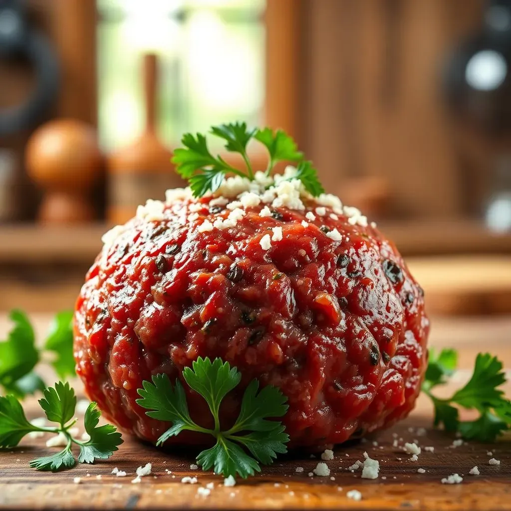 Ultimate Meatball Recipe: 1lb Ground Beef