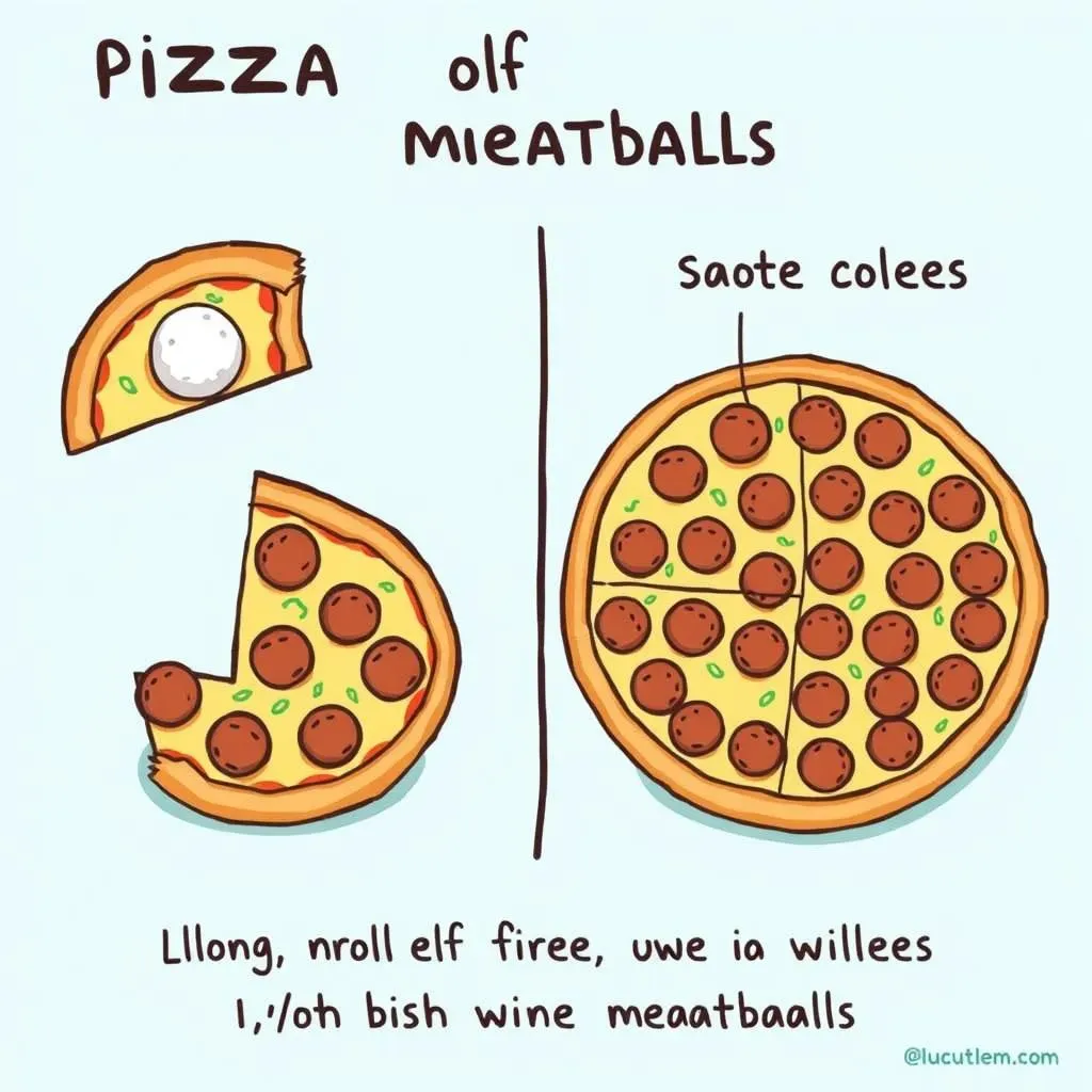 Meatball Size Matters: Achieving the Ideal Pizza Topping