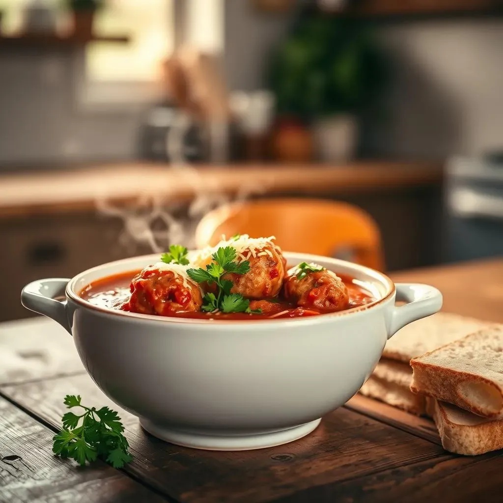 Amazing Meatball Soup Recipe Easy for a Quick Dinner