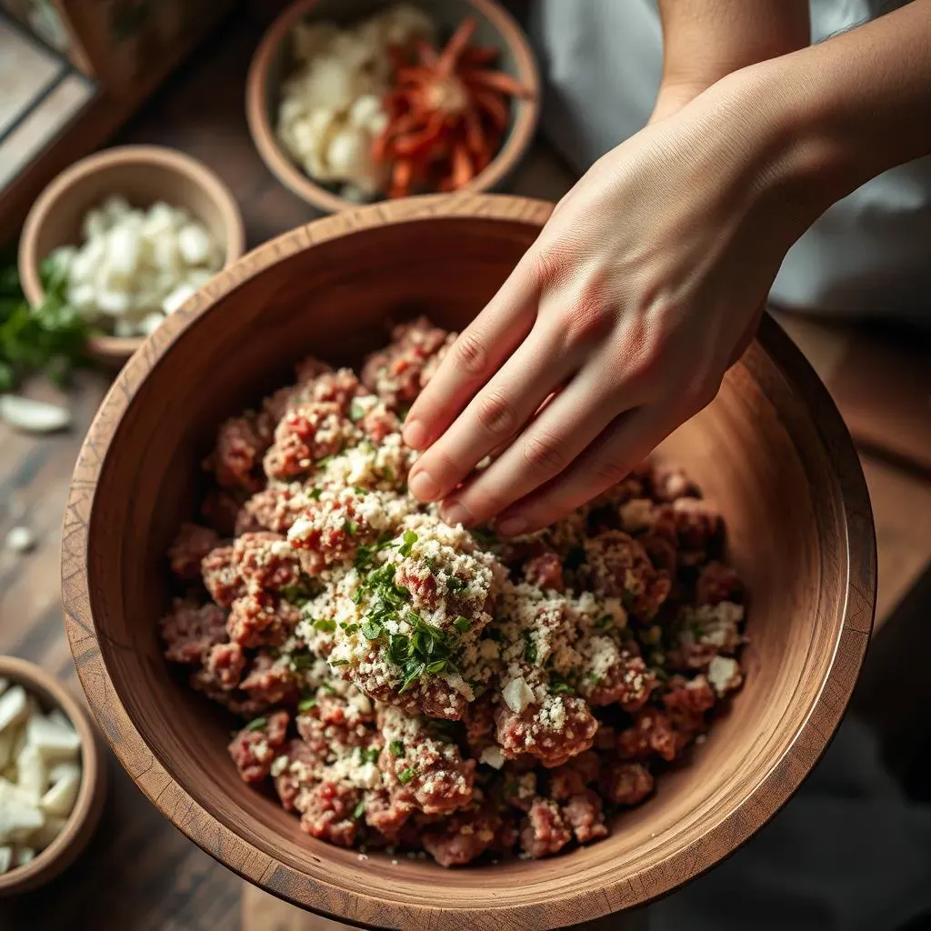 Mixing and Shaping: The Secrets to Tender, Juicy Homemade Italian Meatballs