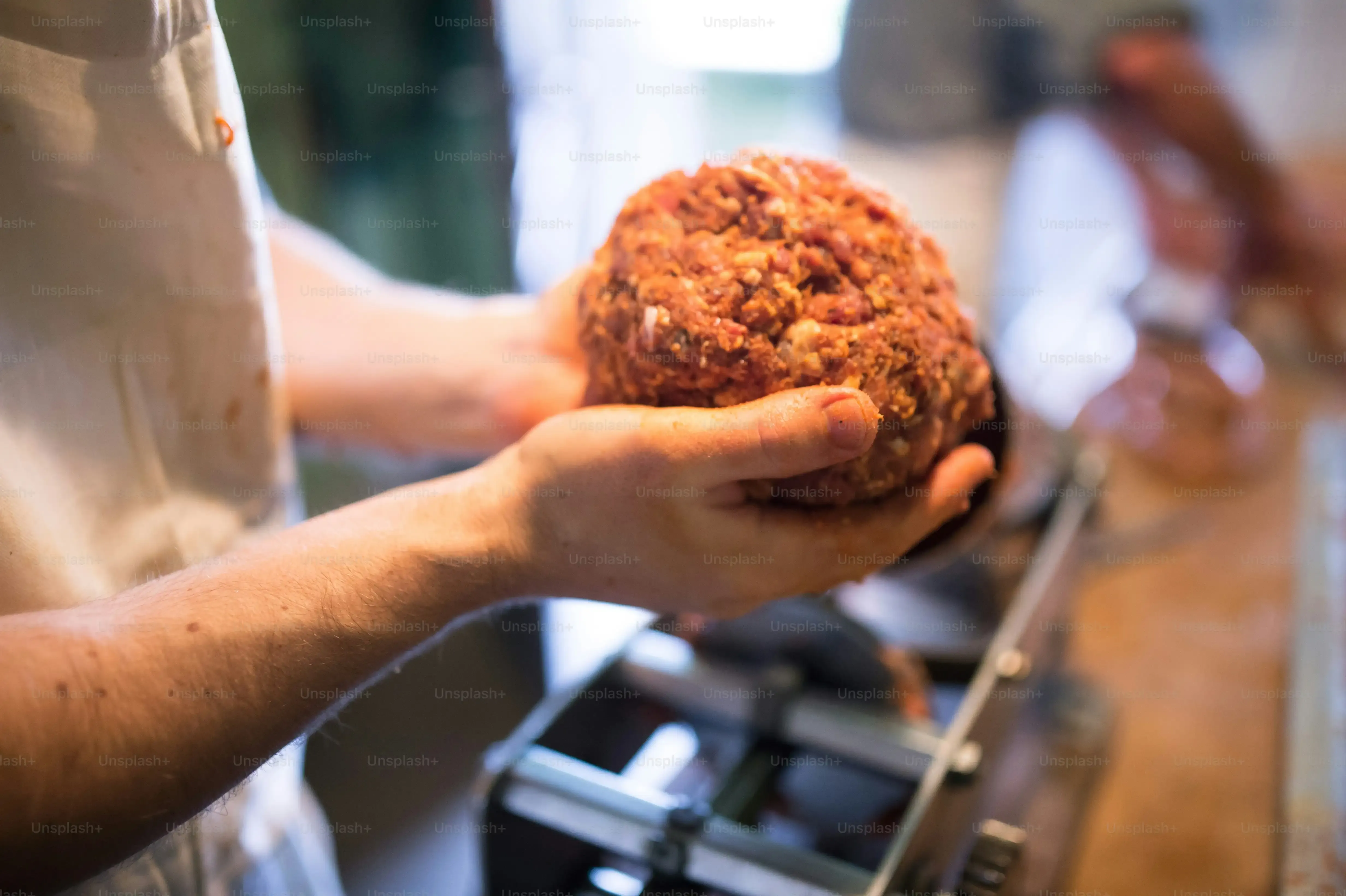Mixing, Rolling, and Getting Ready to Fry Your Italian Meatball Recipe