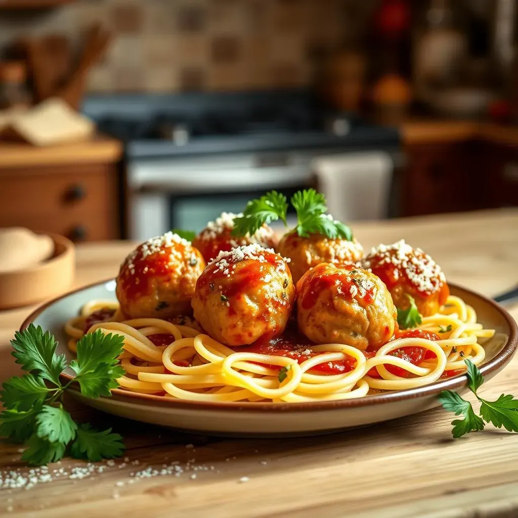 My Chicken Parmesan Meatballs Story
