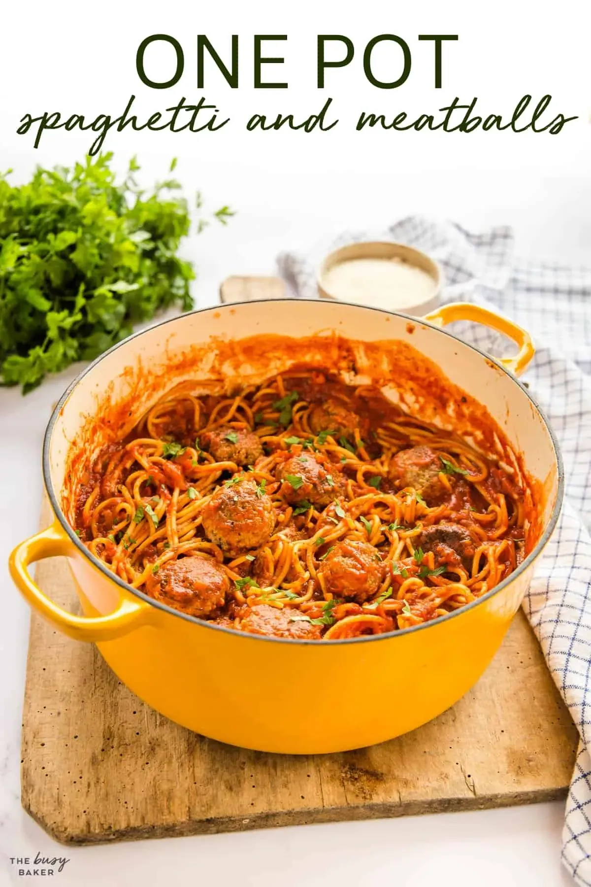 Master Your one pot spaghetti and meatballs recipe
