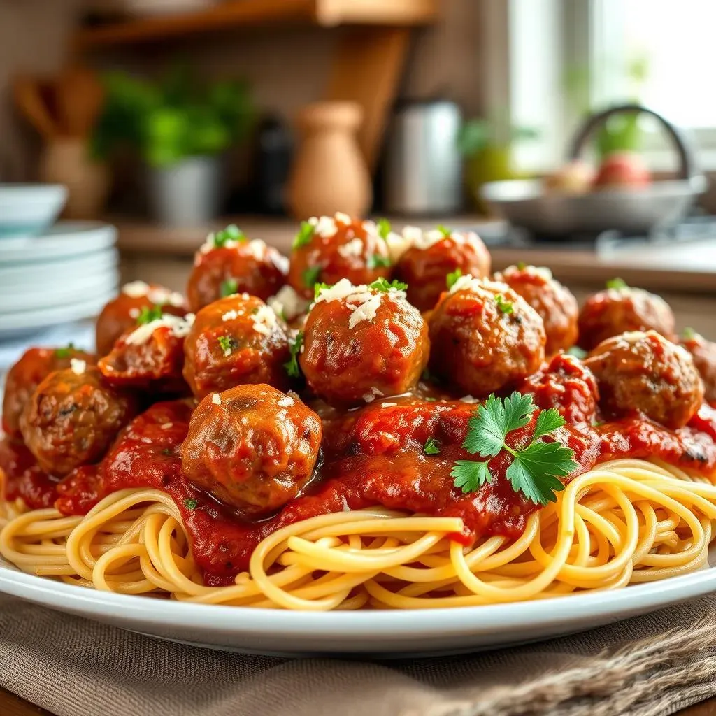 OvenBaked Meatballs: A Game Changer for Easy Spaghetti Dinners