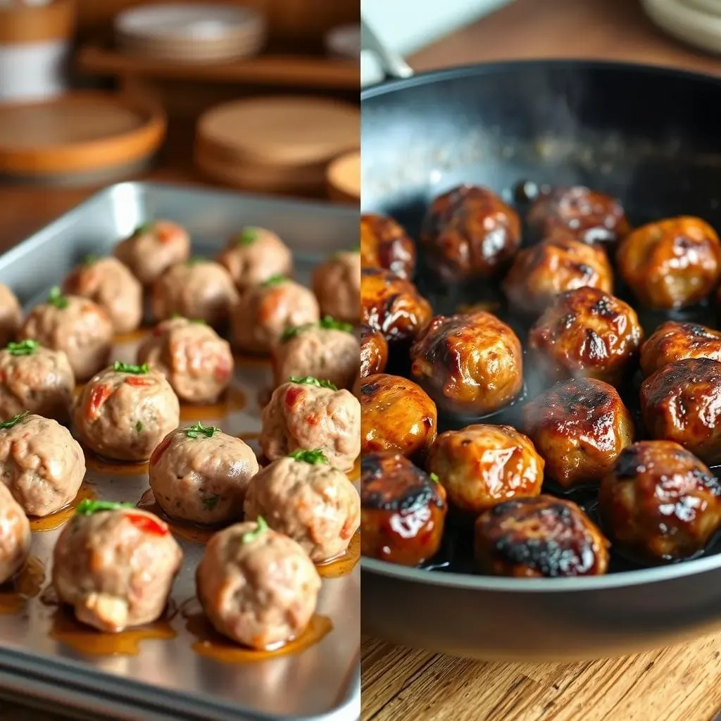 OvenBaked vs. PanFried: Achieving Meatball Perfection