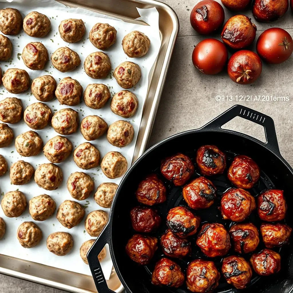 OvenBaked vs. PanFried: Exploring Different Cooking Methods for Homemade Meatballs