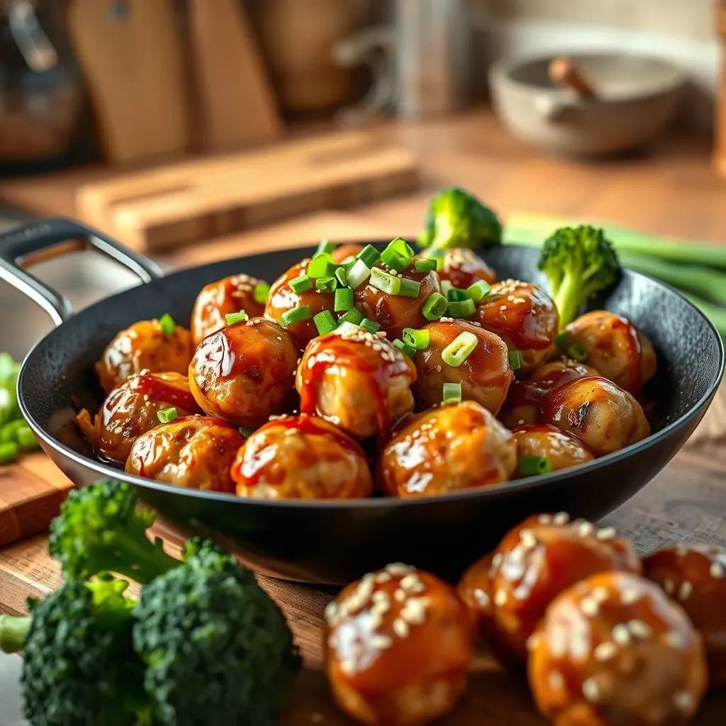 Quick & Easy Chicken Teriyaki Meatball StirFry with Aidells