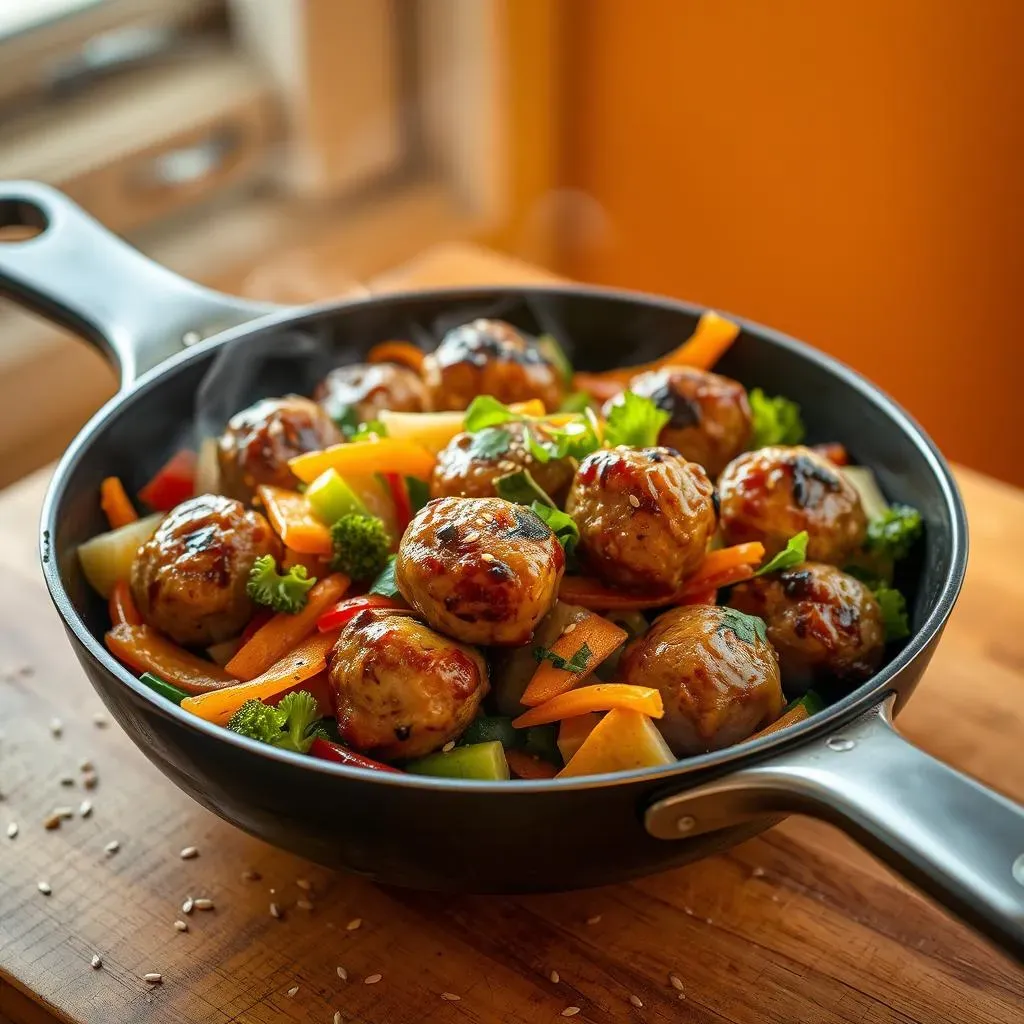 Quick & Easy Meals with Al Fresco Teriyaki Ginger Chicken Meatballs