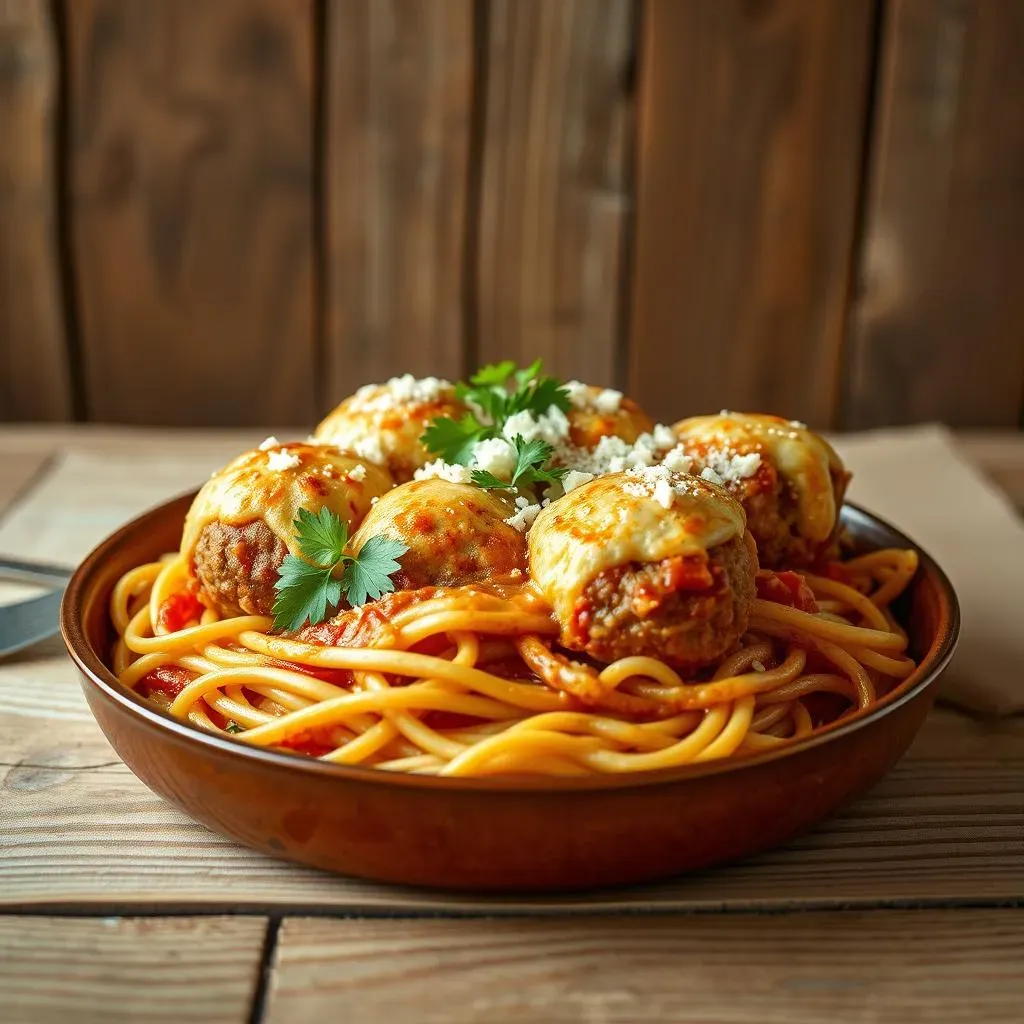 Amazing recipe for leftover spaghetti and meatballs