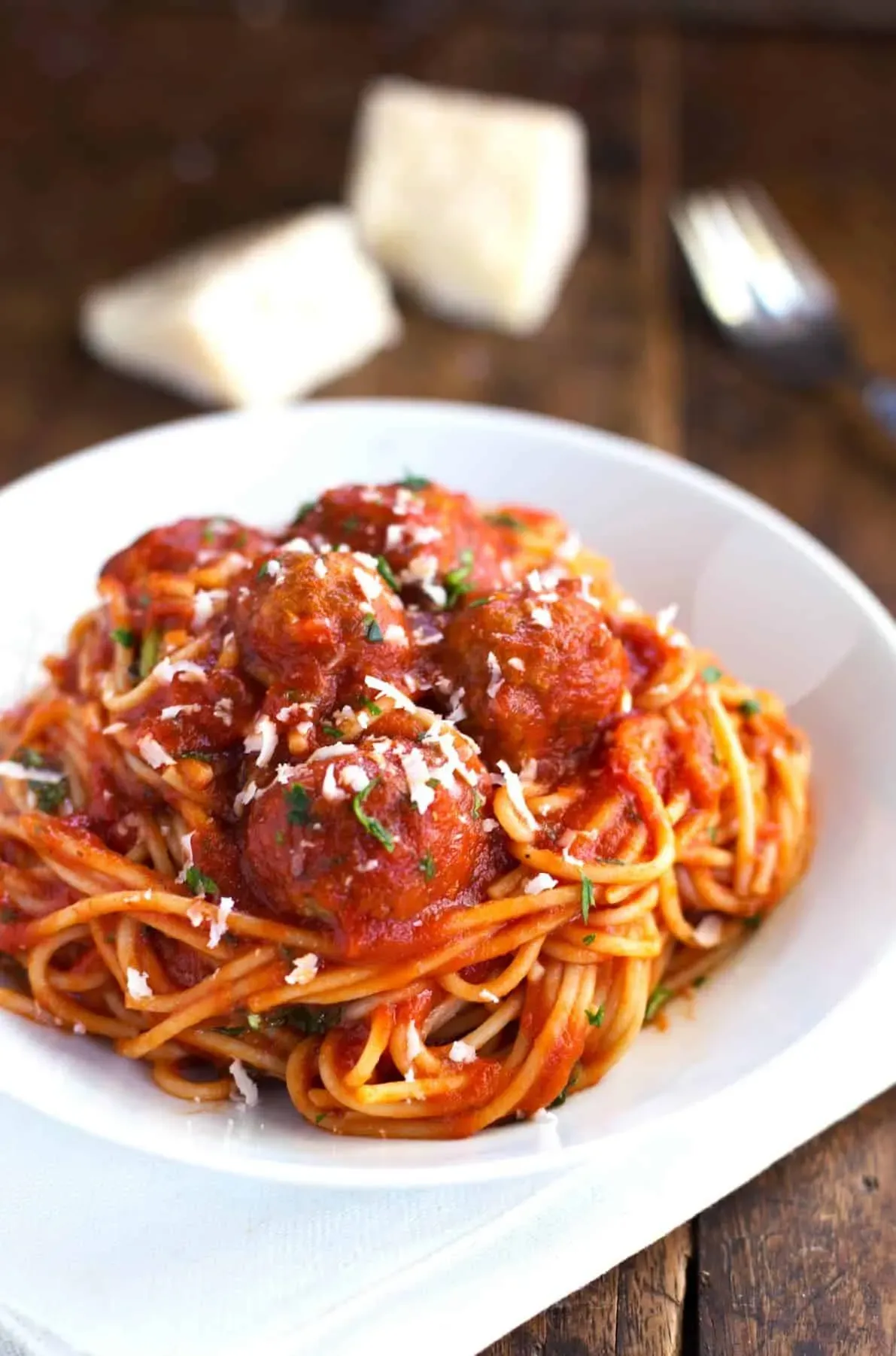 The Ultimate Classic recipe for meatballs and spaghetti