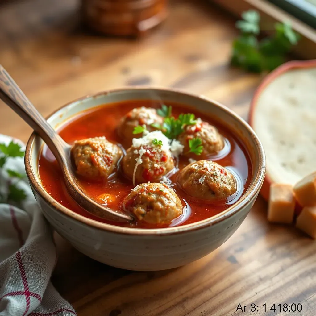 Secrets to the Best Italian Meatball Soup