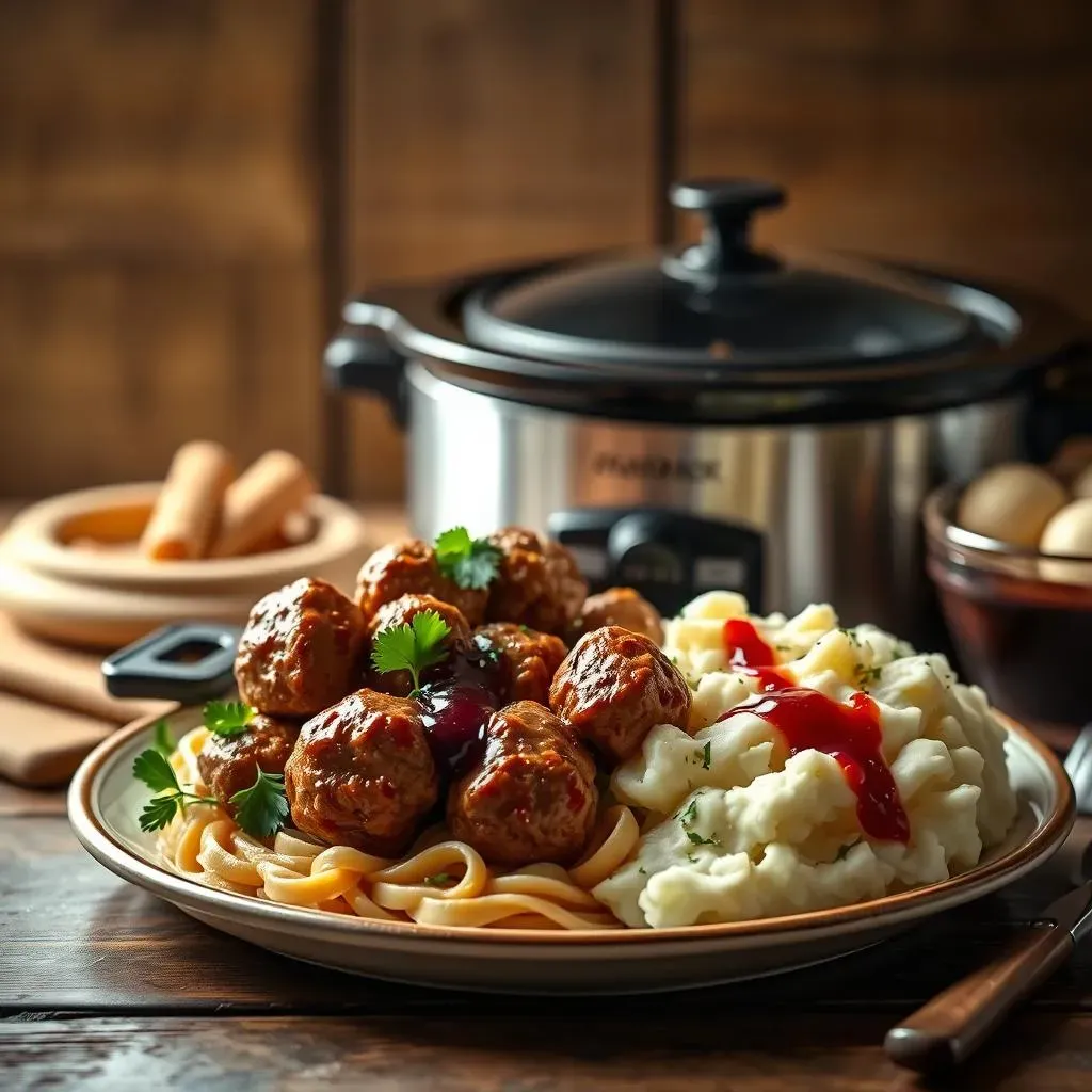 Serving and Customizing Your Easy Swedish Meatball Recipe with Grape Jelly