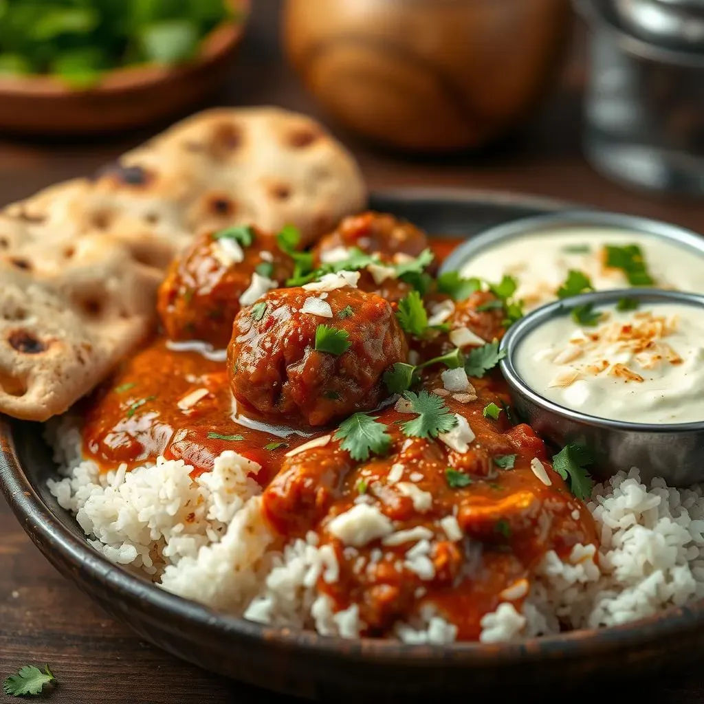 Serving and Enhancing Your Beef Meatball Curry Recipe